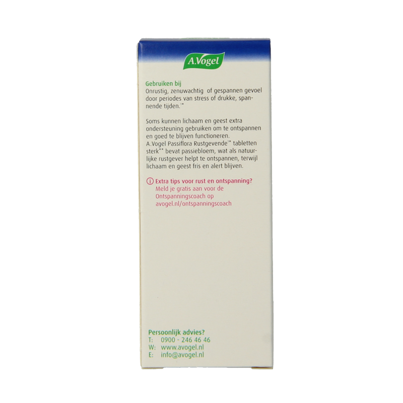 A Vogel Passiflora rustgevende tabletten sterk 30 Tabletten