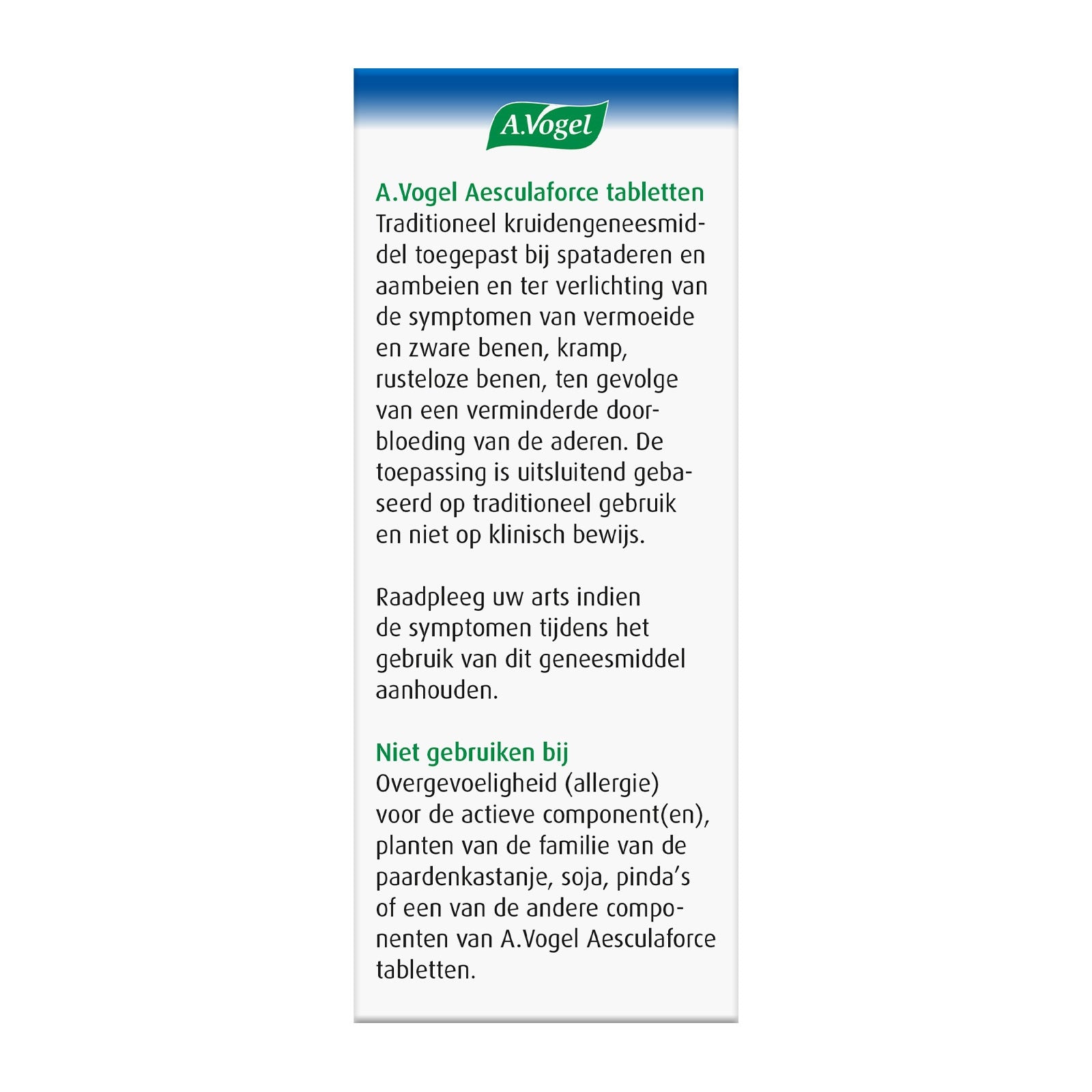 A Vogel Aesculaforce 30.00 Tabletten