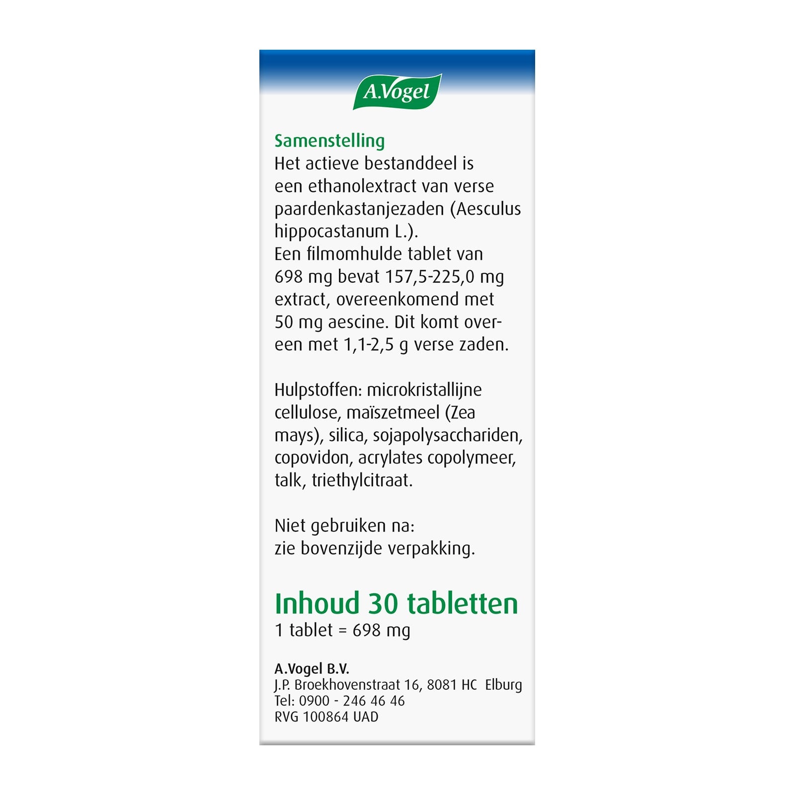A Vogel Aesculaforce 30.00 Tabletten