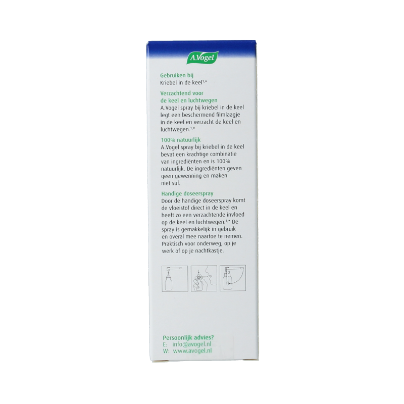 A Vogel Spray kriebel in de keel 30 Milliliter