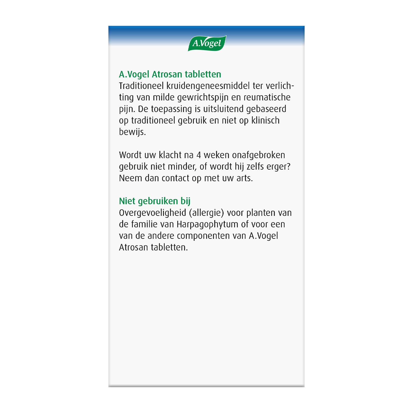 A Vogel Atrosan 120.00 Tabletten