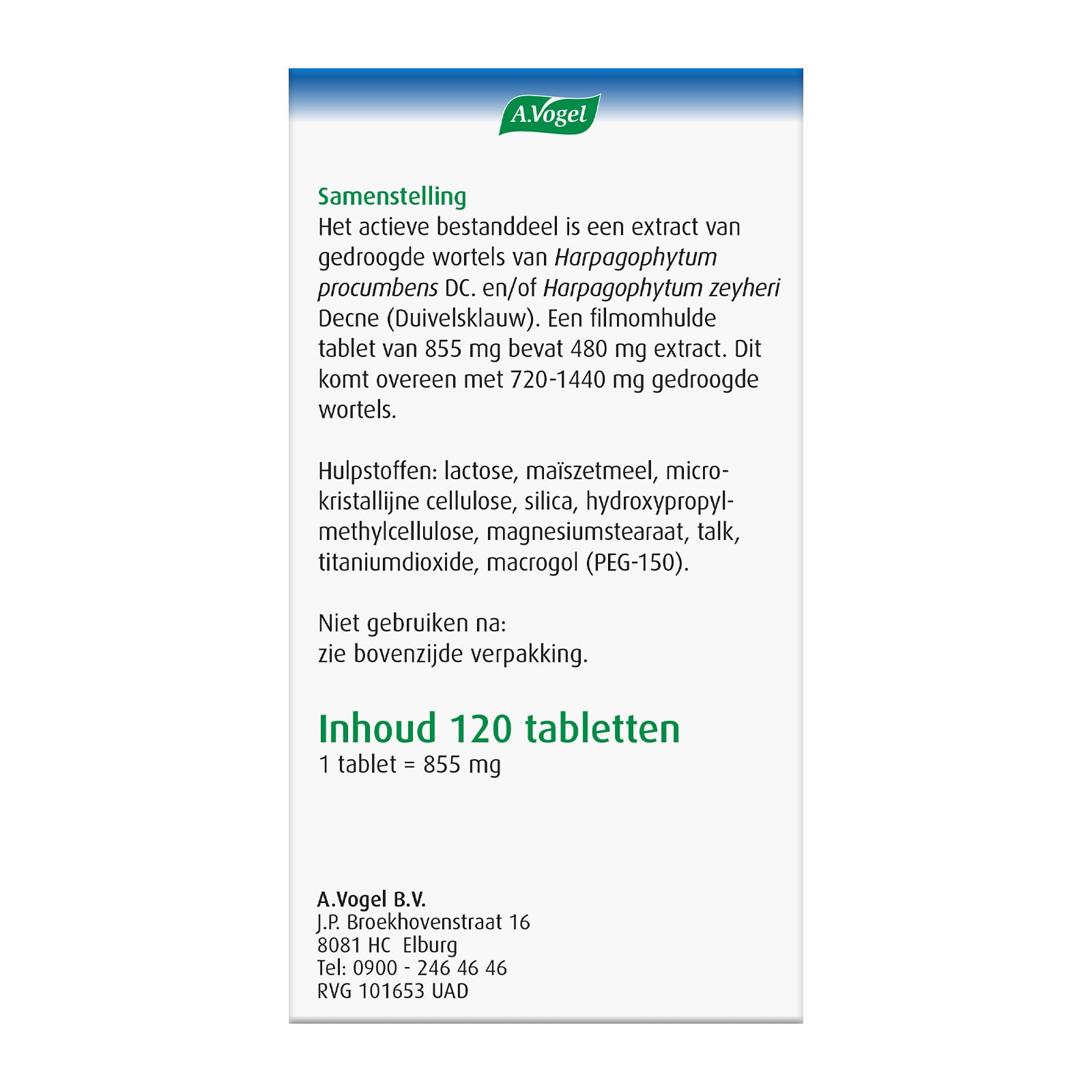 A Vogel Atrosan 120.00 Tabletten