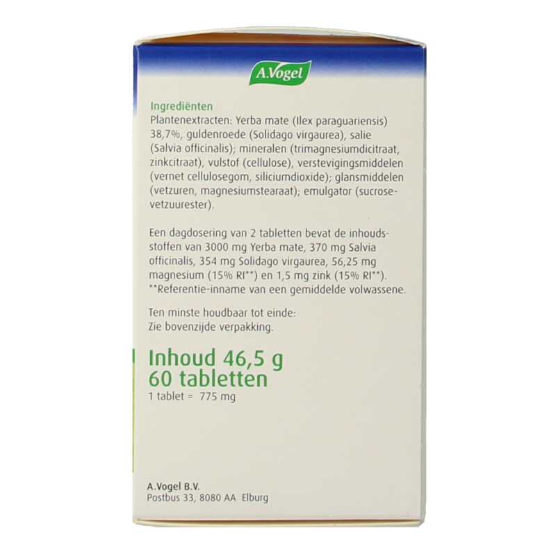 A Vogel Famosan Overgang gewichtsbeheersing 60 Tabletten