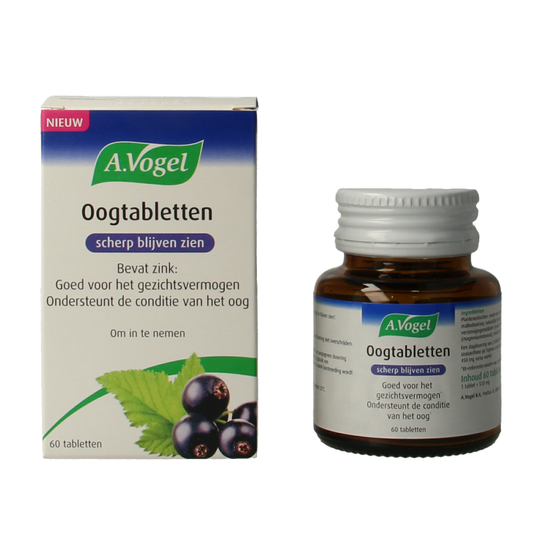 A Vogel Oogtabletten 60 Tabletten