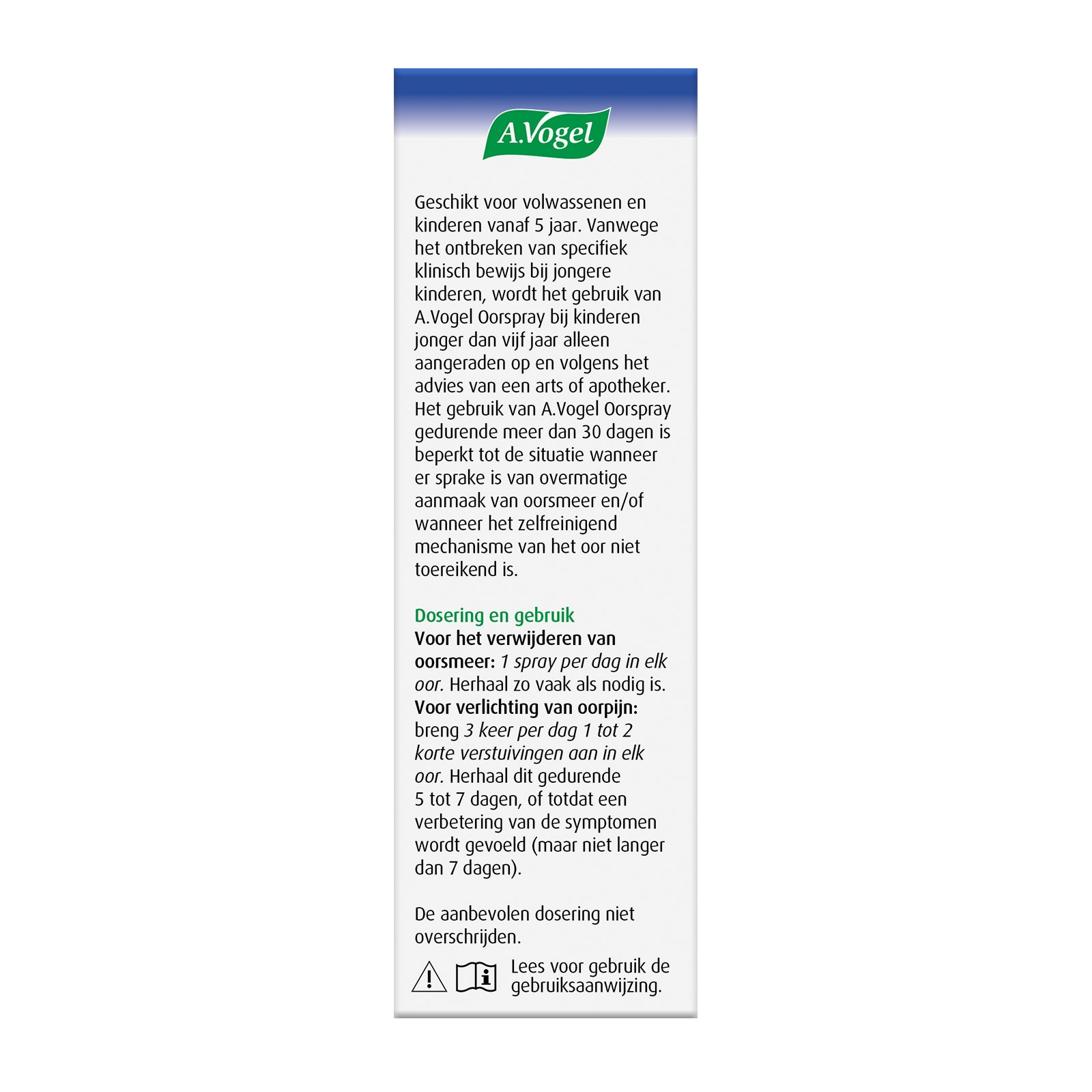A Vogel Oorspray oorpijn 7 Milliliter