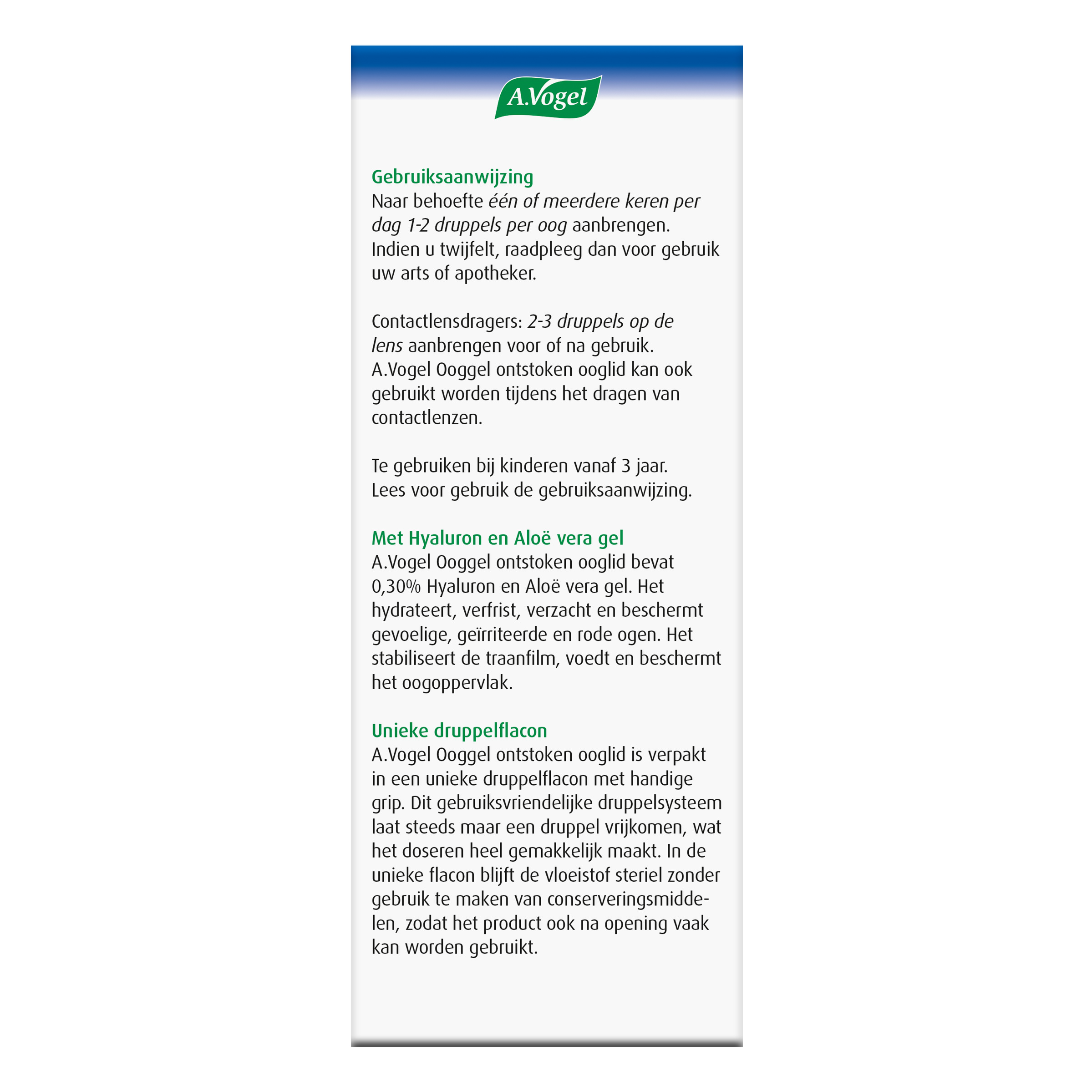 A Vogel Ooggel ontstoken ooglid 10 Milliliter
