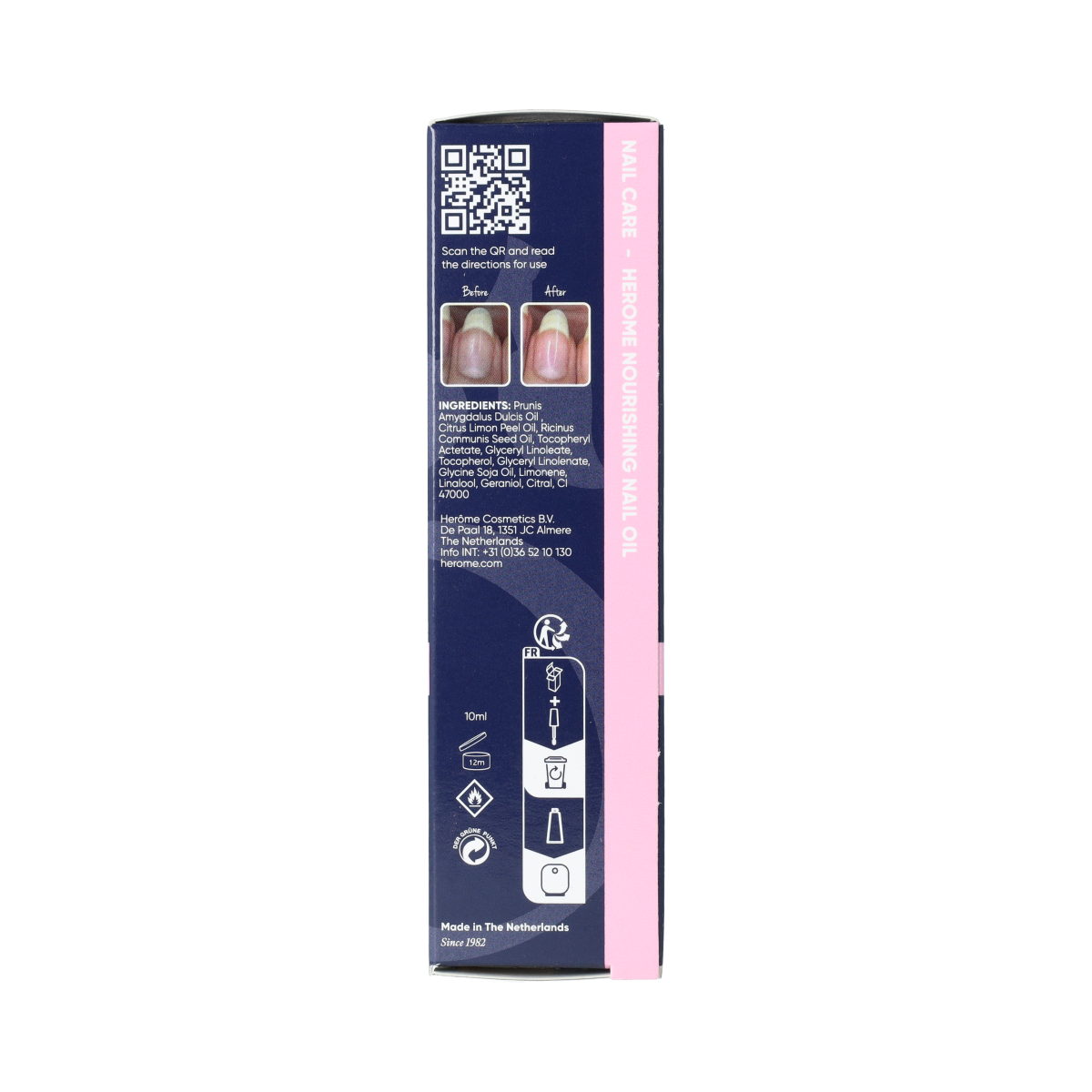 Herome Nagelolie voedend 10.00 Milliliter