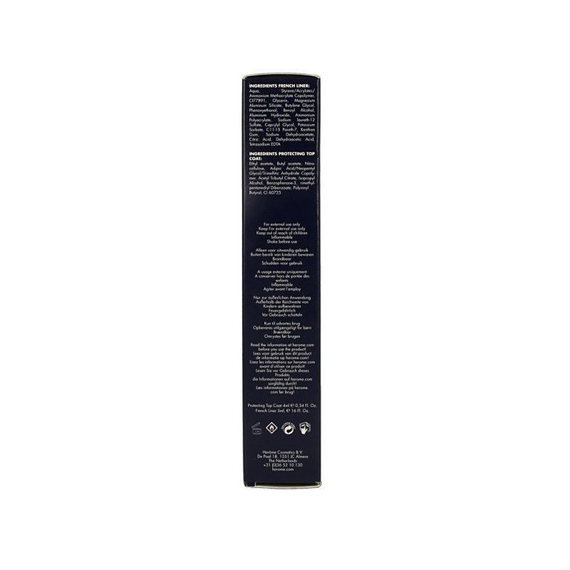 Herome French liner met protecting top coat  1 Set