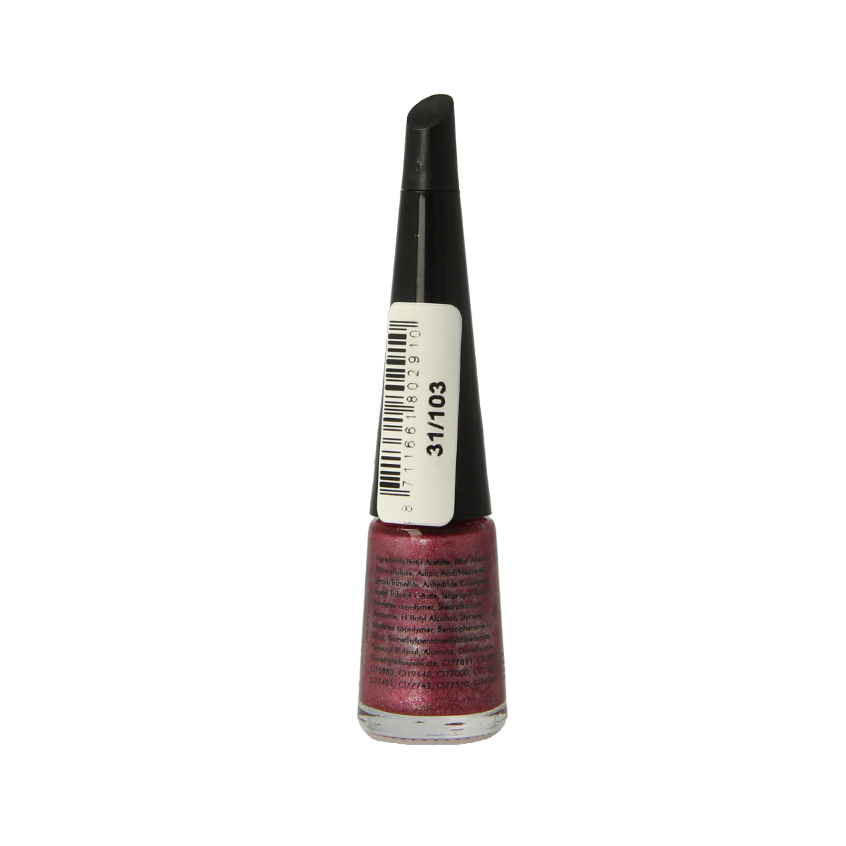 Herome Take Away Nail Colour Basic 31/103 in 4ml bottle, showcasing the make-up product with the nail polish cap and label.