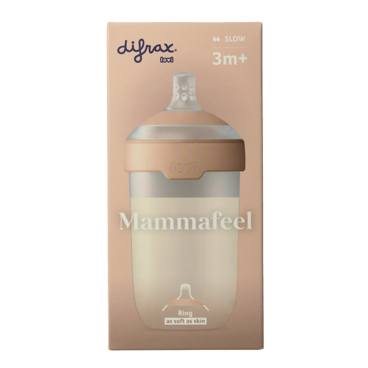 Difrax Lovi mamma fles 250ml 1.00 Stuks