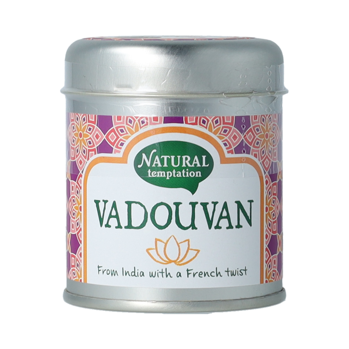 Natural Temptation Vadouvan blikje natural spices bio 50.00 Gram