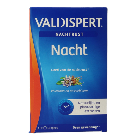 Valdispert Nacht 40.00 Dragees