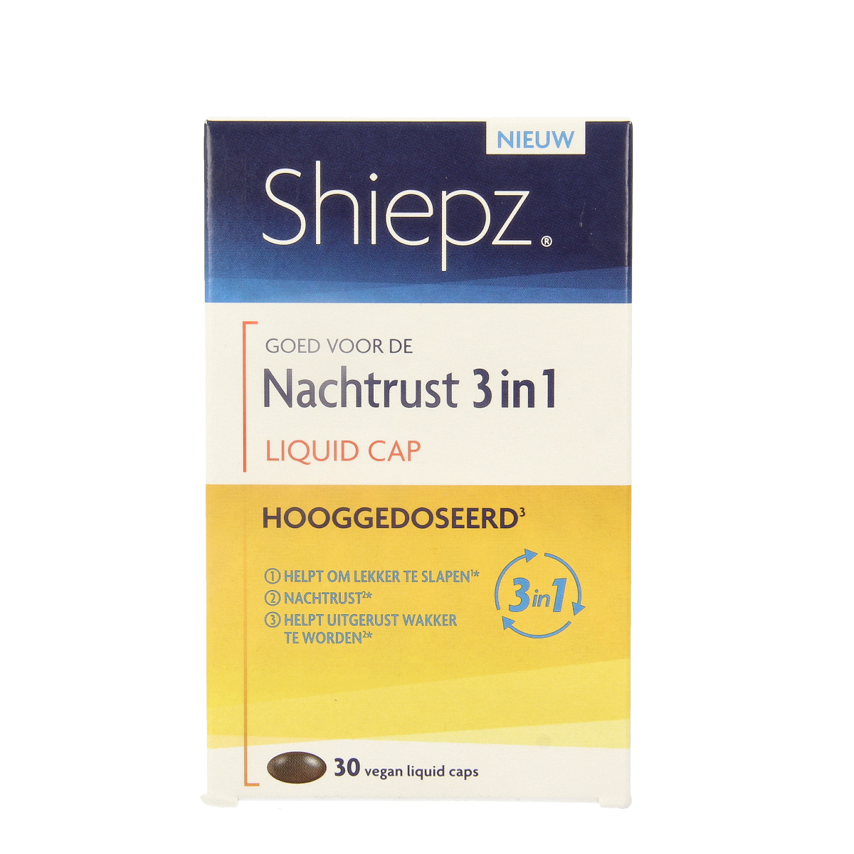 Shiepz Nachtrust 3-in-1 sterk 30.00 Tabletten