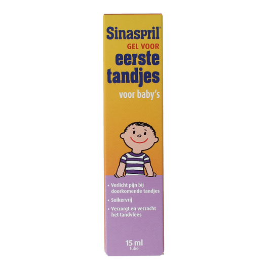 Sinaspril Gel voor de eerste tandjes 15.00 Milliliter