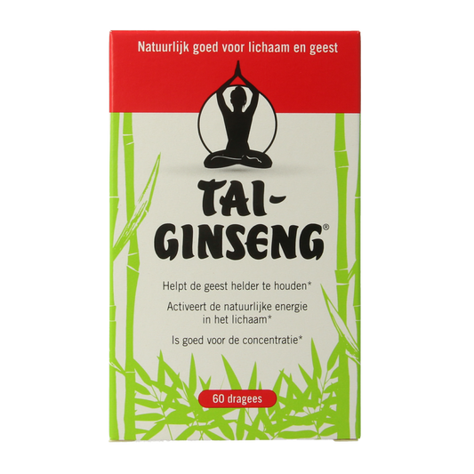 Tai Ginseng Versterkende dragees 60.00 Dragees