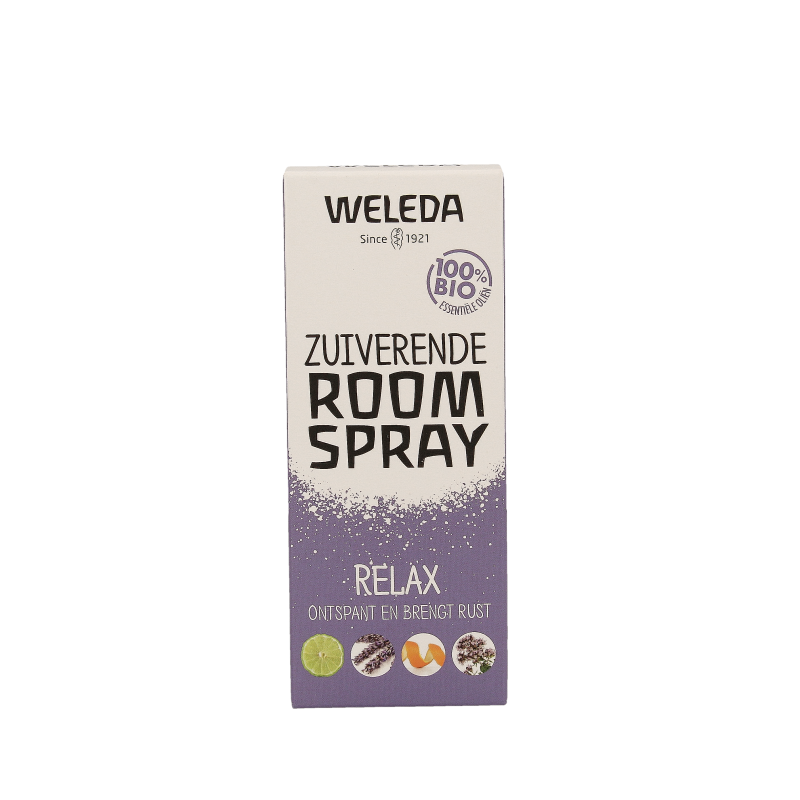 Weleda Zuiverende roomspray relax 50 Milliliter
