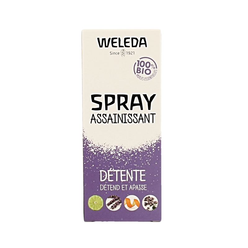 Weleda Zuiverende roomspray relax 50 Milliliter