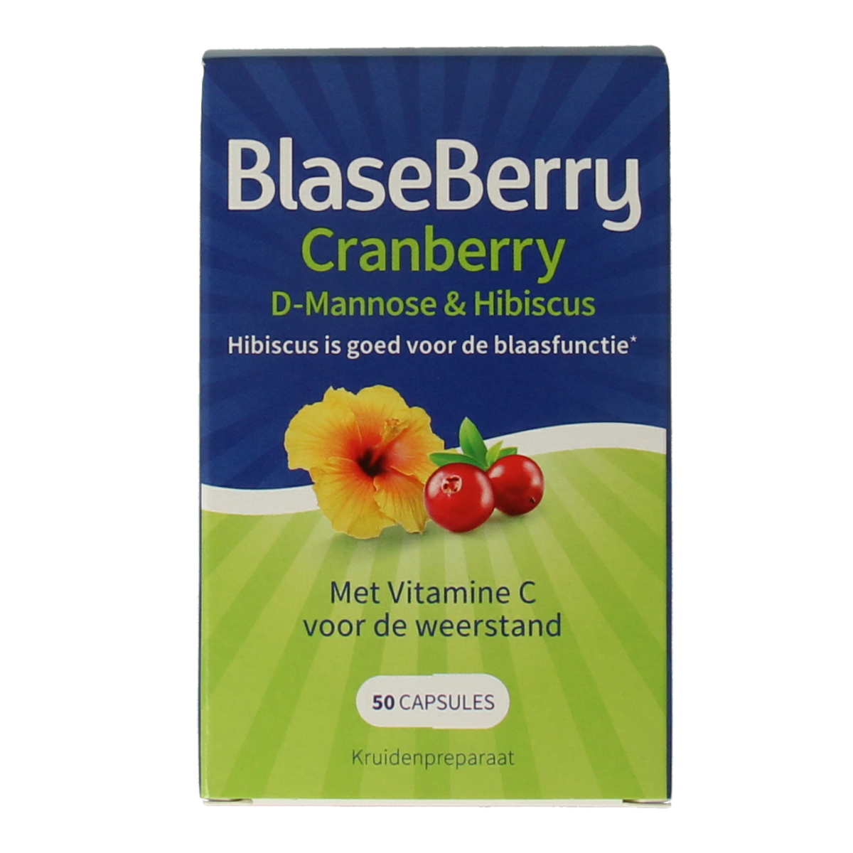 Blaseberry Cranberry D-Mannose & hibiscus 50.00 Capsules