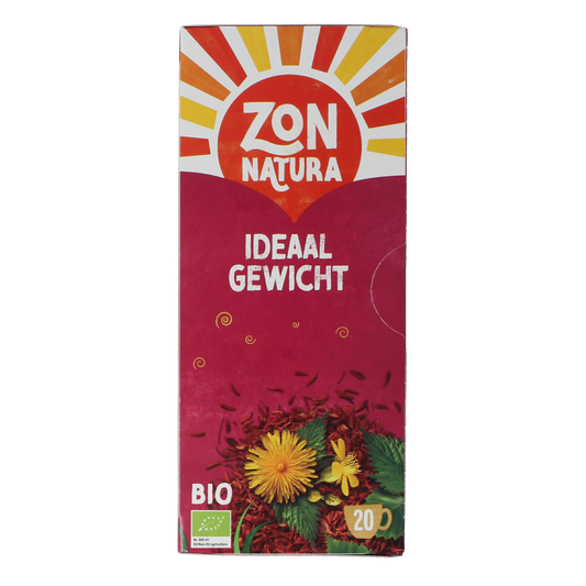 Zonnatura Ideaalgewicht thee bio 20.00 Zakjes