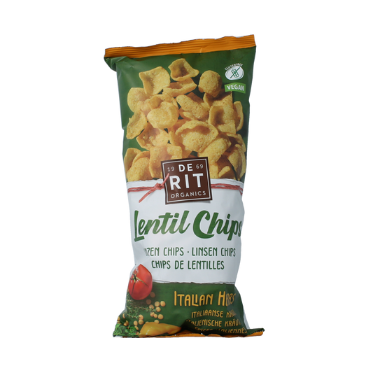 De Rit Linzenchips Italian herbs bio 75.00 Gram