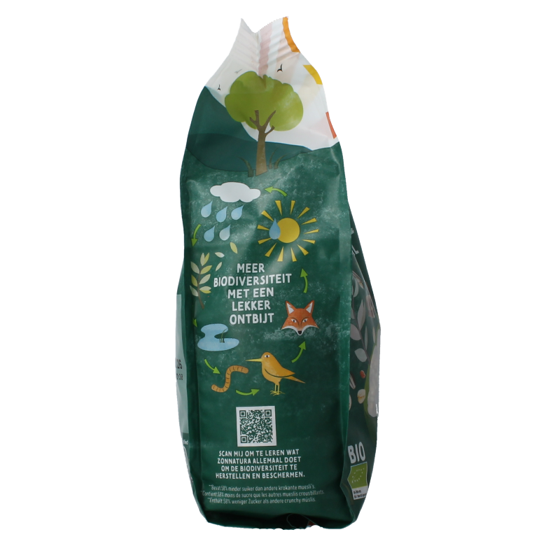 Zonnatura Krokante muesli naturel bio 375 Gram
