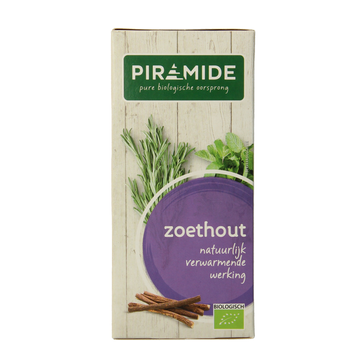 Piramide Zoethout thee eko bio 20.00 Zakjes