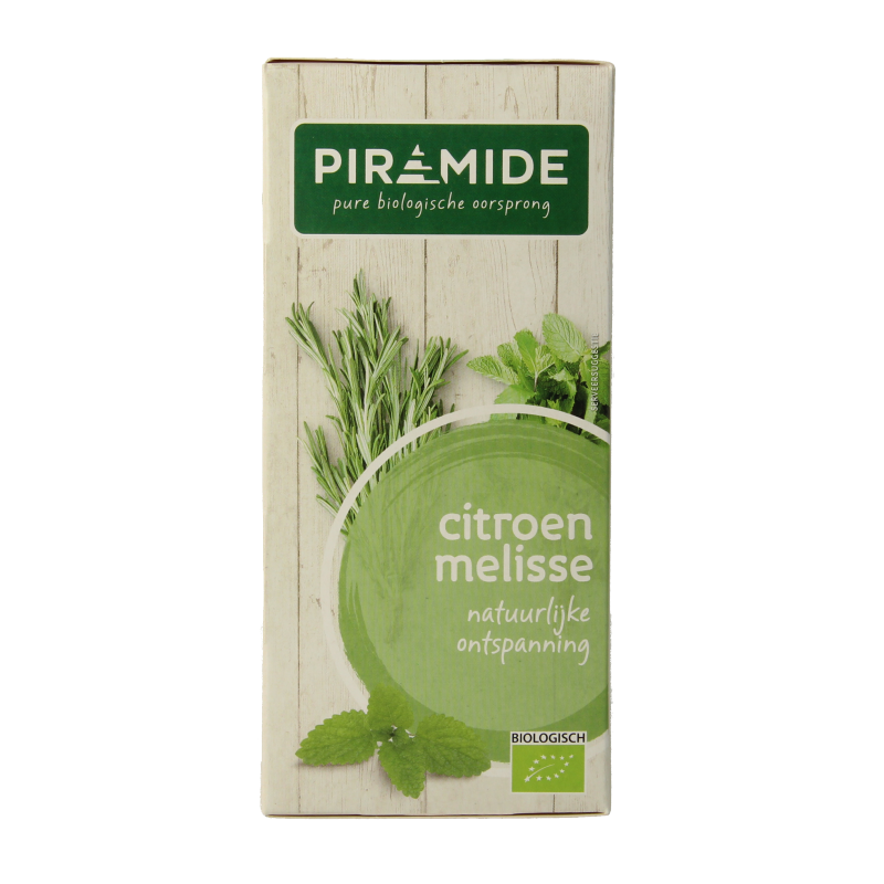 Piramide Citroenmelisse thee eko bio 20 Zakjes