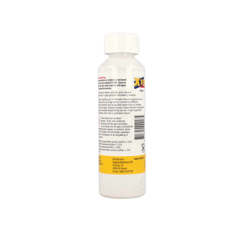 X10 Vlekkenmiddel 250 Milliliter