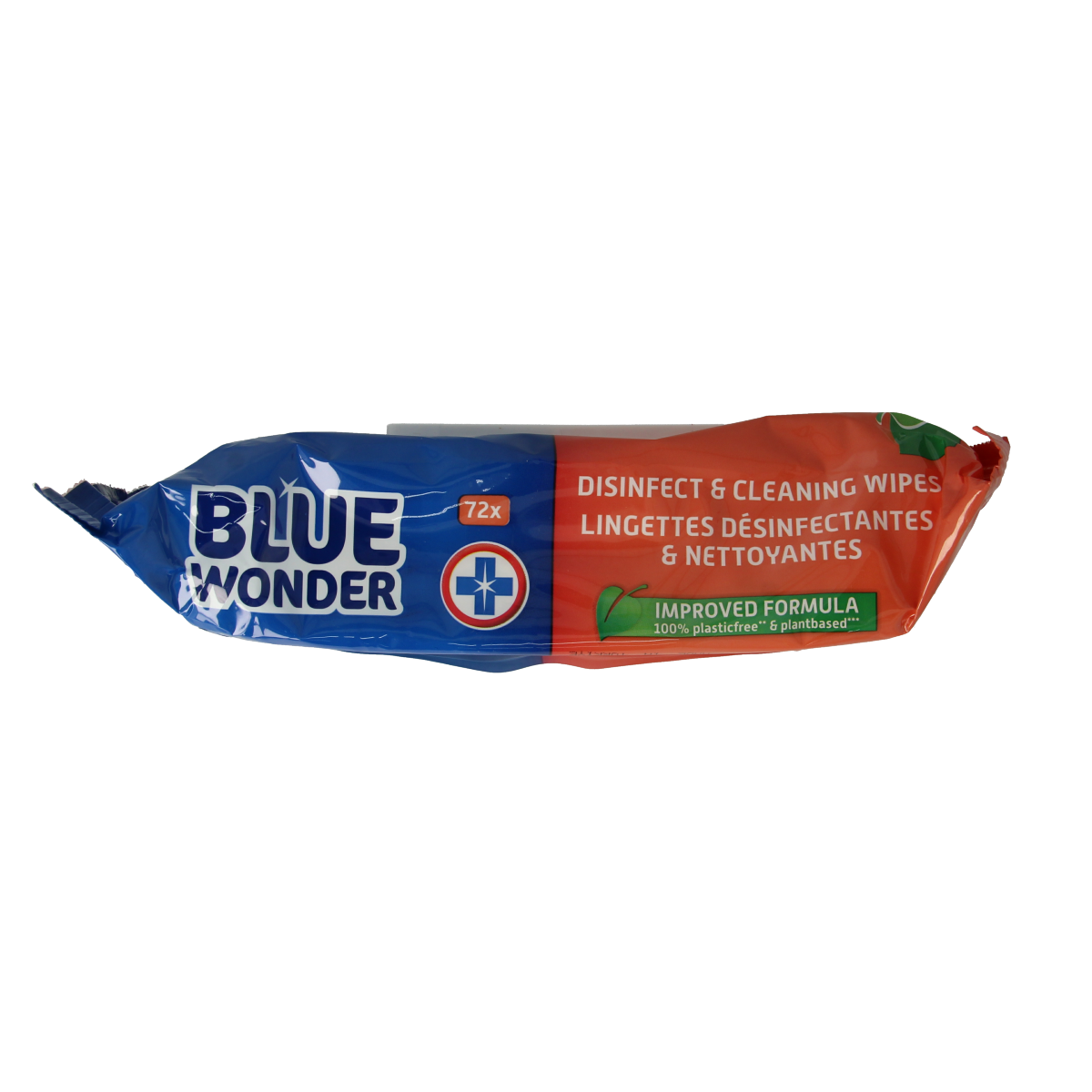 Blue Wonder Desinfect & cleaning wipes 72.00 Stuks