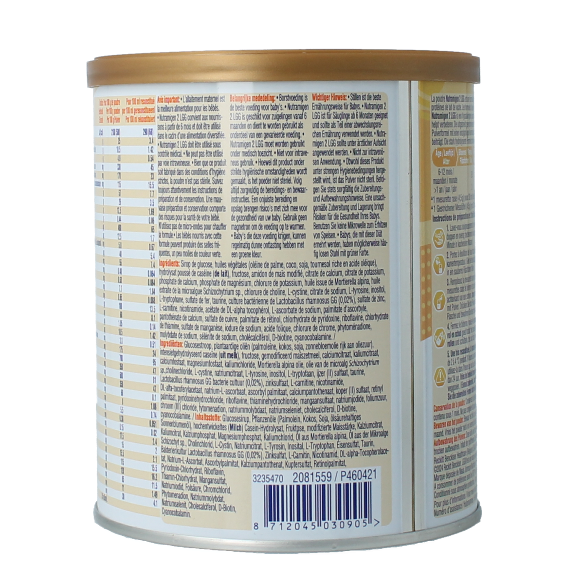 Nutramigen 2+ LGG 400.00 Gram