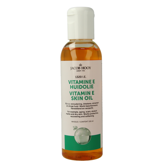 Jacob Hooy Vitamine E huidolie 150 Milliliter
