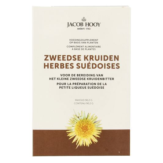 Jacob Hooy Zweedse kruiden klein met kamfer 90.2 Gram