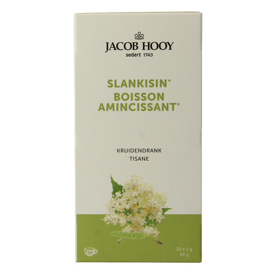 Jacob Hooy Slankisin/slankheidskruiden thee 20.00 Zakjes