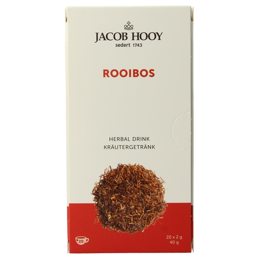 Jacob Hooy Rooibos thee 20.00 Zakjes