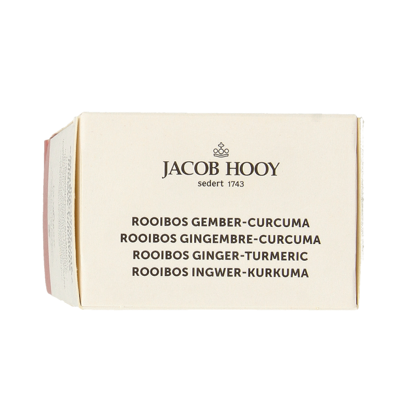 Jacob Hooy Rooibos gember curcuma thee  20 Zakjes