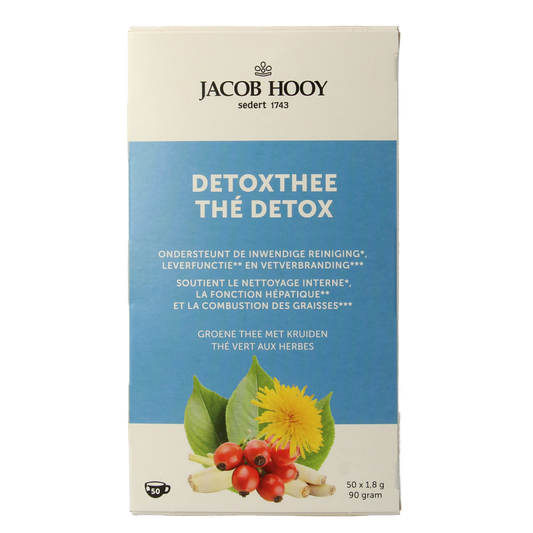 Jacob Hooy Detox theezakjes 50.00 Zakjes