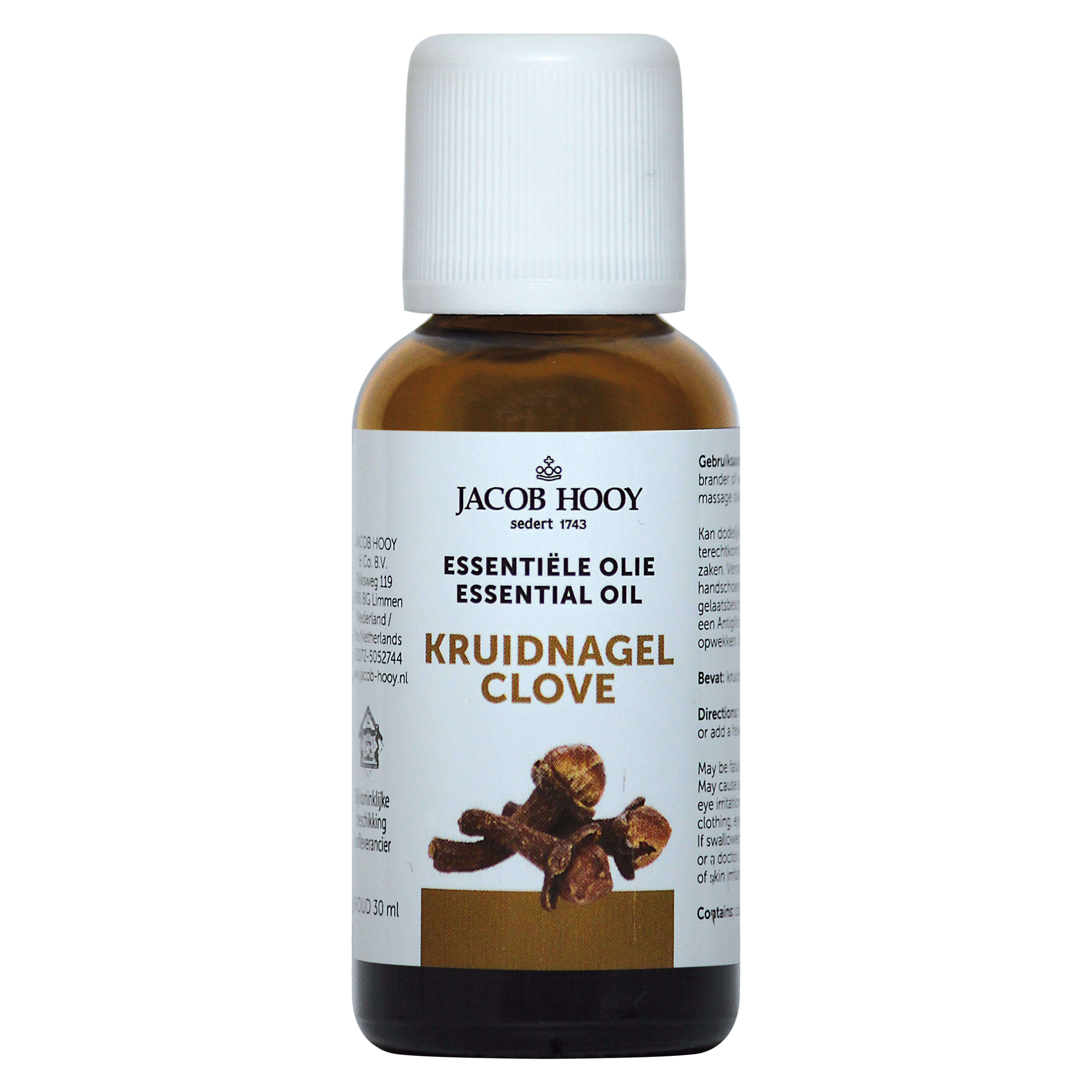 Jacob Hooy Kruidnagel olie 30 Milliliter