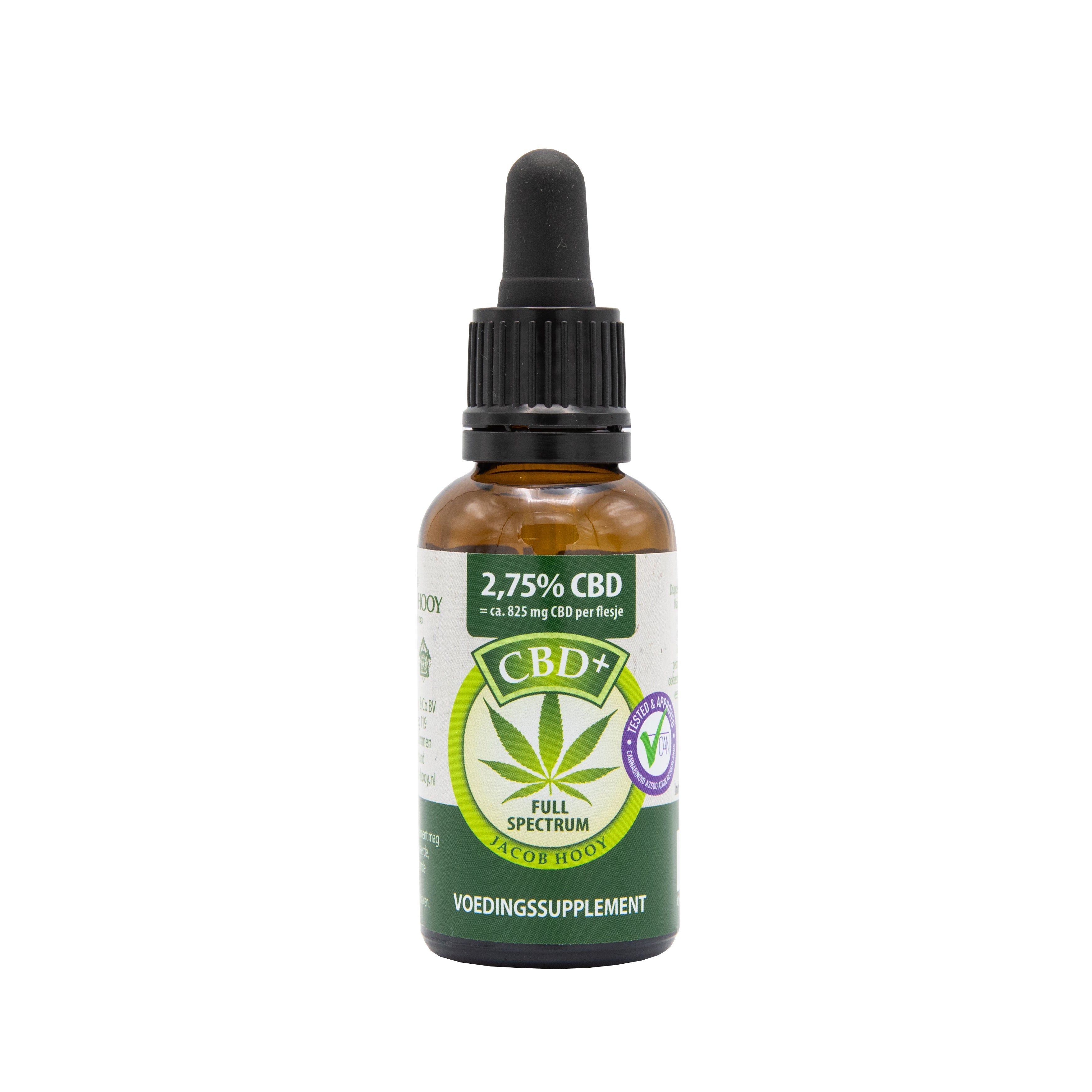 Jacob Hooy CBD plus olie 30 Milliliter