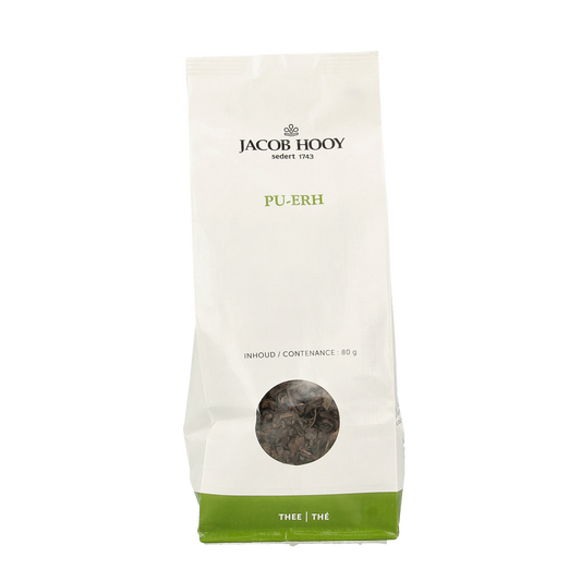 Jacob Hooy Pu erh thee 80.00 Gram