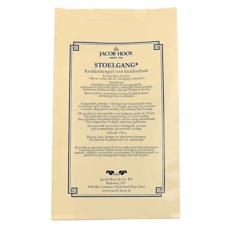 Jacob Hooy Stoelgangkruiden 100 Gram