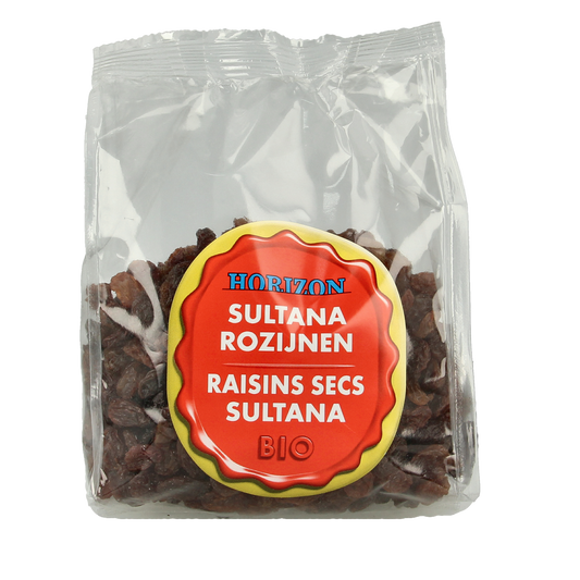 Horizon Rozijnen sultana bio 250.00 Gram
