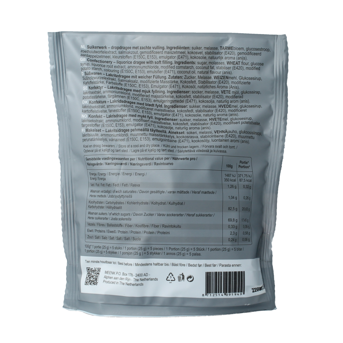 Meenk Truffelmix stazak 225.00 Gram