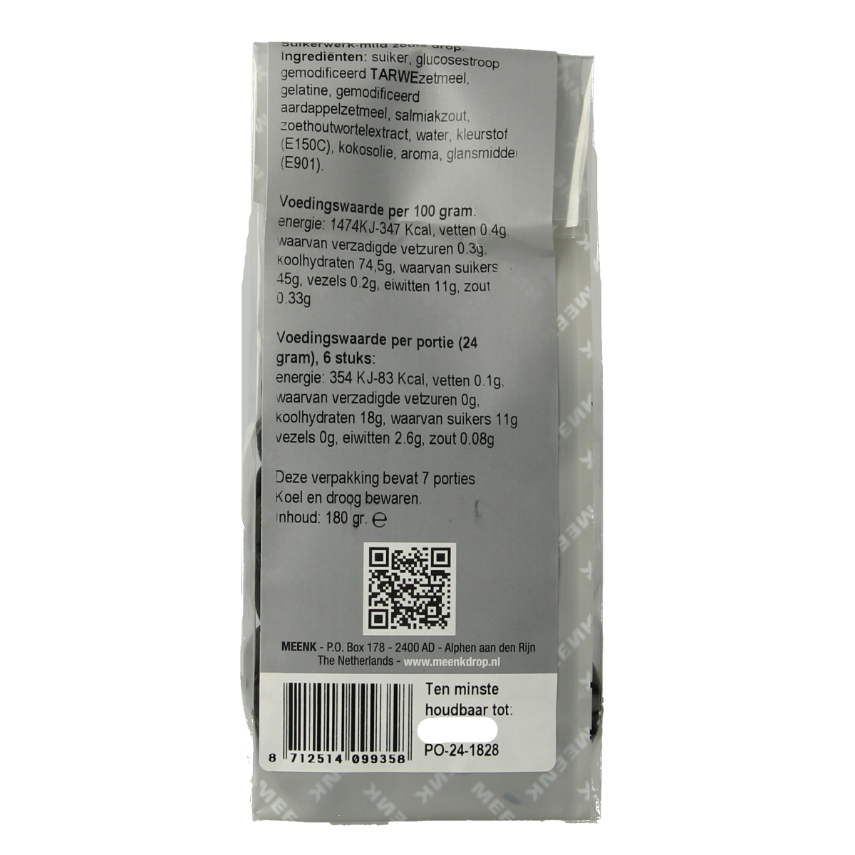 Meenk Muntendrop 180.00 Gram