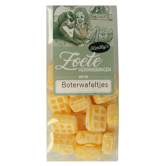 Kindly's Boterwafels zoete herinneringen 200.00 Gram