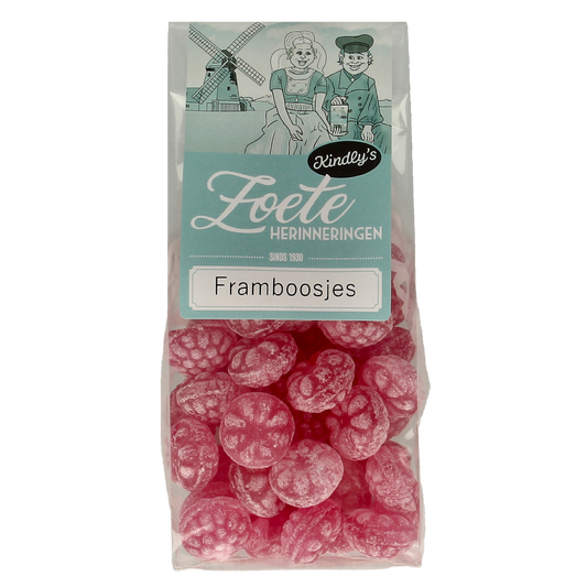 Kindly's Framboosjes zoete herinneringen 180.00 Gram