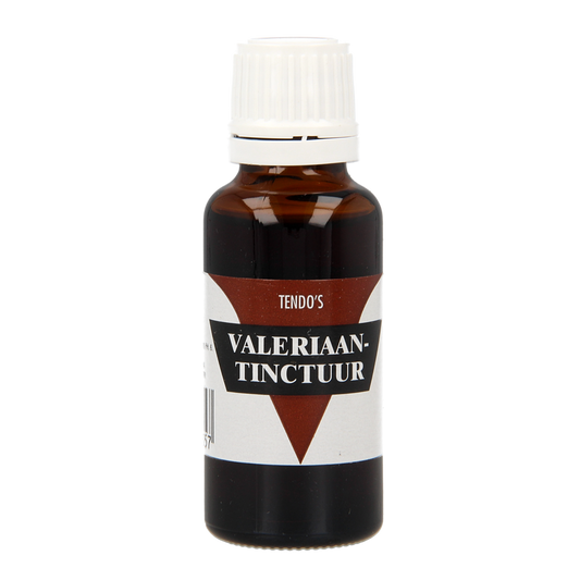 BT'S Valeriaan tinctuur in a 25ml bottle, herbal supplement for relaxation, from BT'S kruidenpreparaten.
