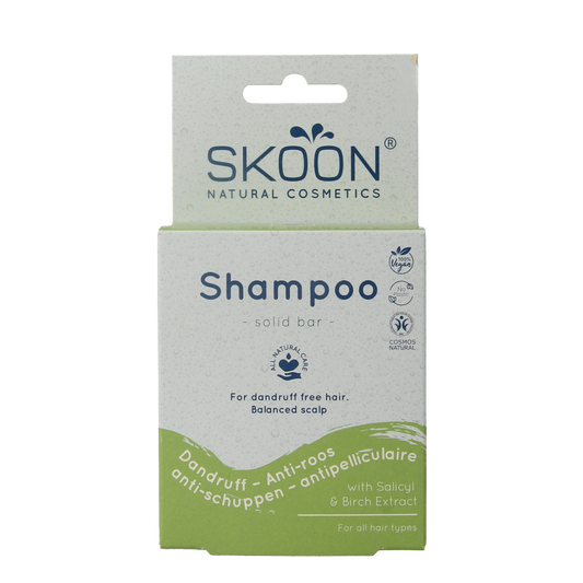 Skoon Solid shampoo anti-roos 90.00 Gram