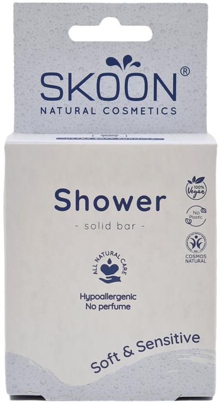 Skoon Solid shower soft & sensitive 90 Gram
