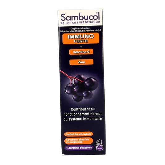 Sambucol Immuno forte bruistabletten suikervrij 15.00 Bruistabletten