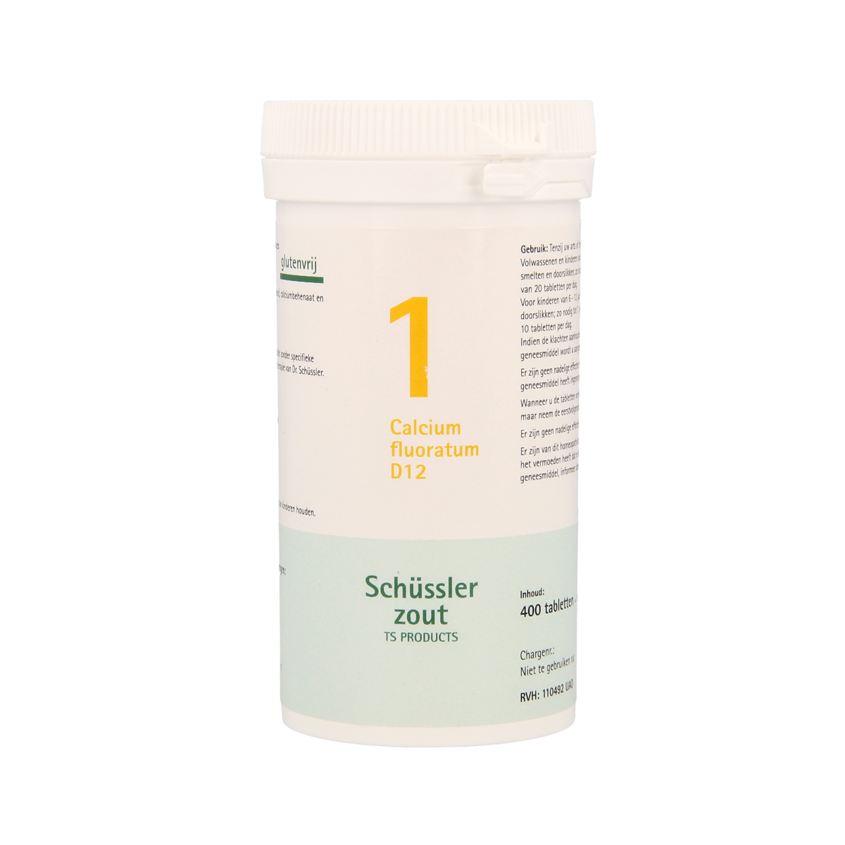 Pflüger Calcium fluoratum 1 D12 Schussler 400.00 Tabletten